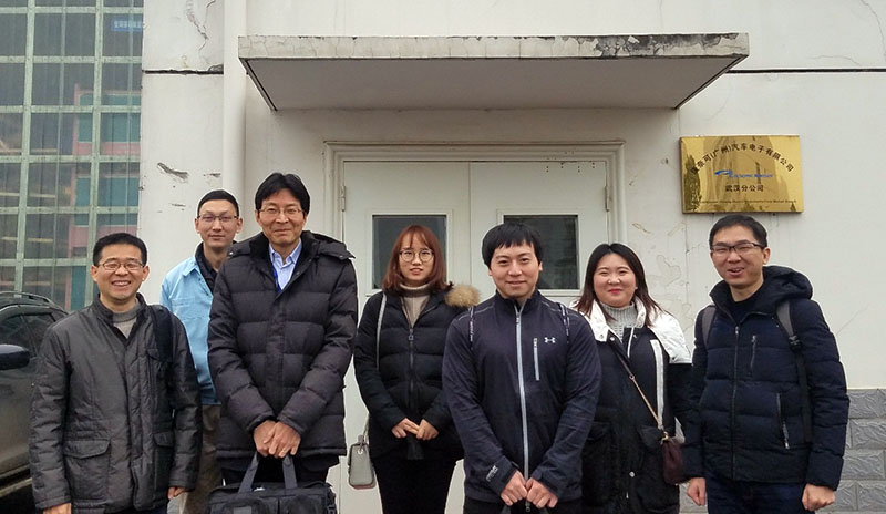365me赴康奈可武汉分公司进行业务交流和培训