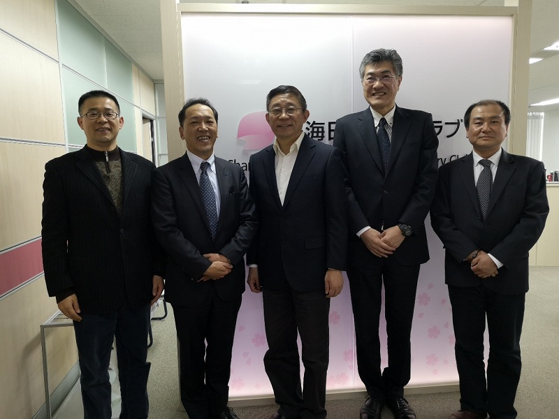 爱姆意拜访上海日本商工俱乐部