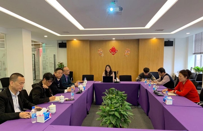 爱姆意拜访上海建工集团电商公司