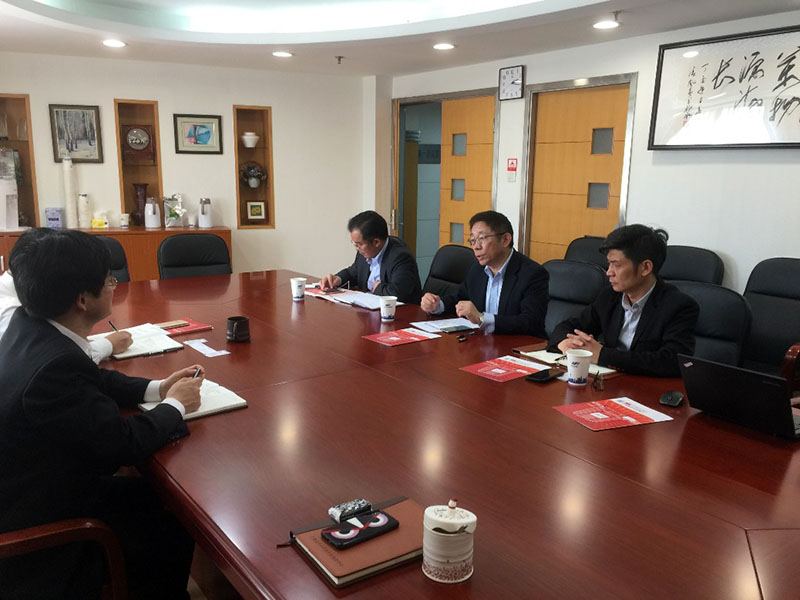 爱姆意访问上海市中小企业发展服务中心