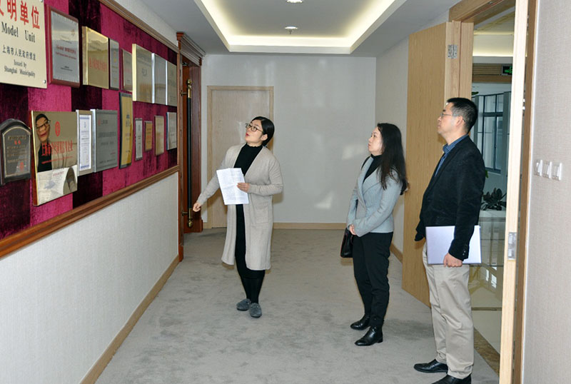 上海市中小企业发展服务中心到访爱姆意