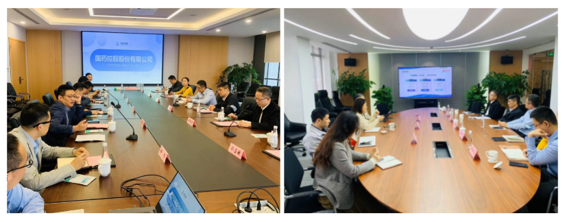 数字化供应链产业联盟秘书处走访国药控股股份有限公司、上海建工电子商务有限公司